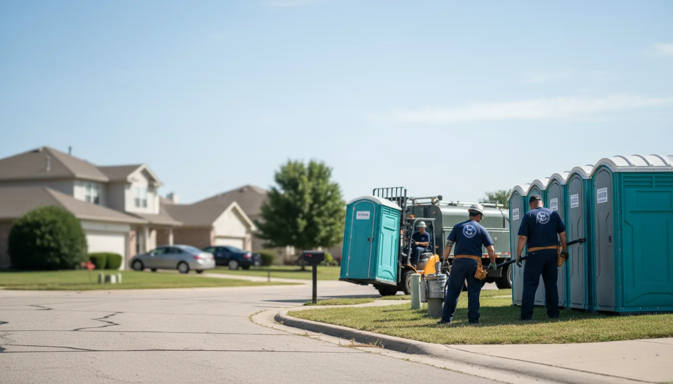 Porta Potty Rental in Mineral Ridge, OH near me